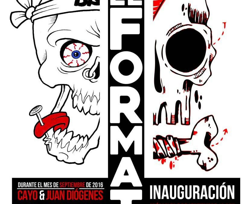 Exposición en Birosta: «Me da igual el formato» de Cayo y Juan Diógenes