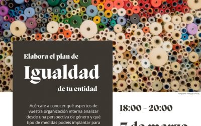 Elabora el plan de igualdad de tu entidad