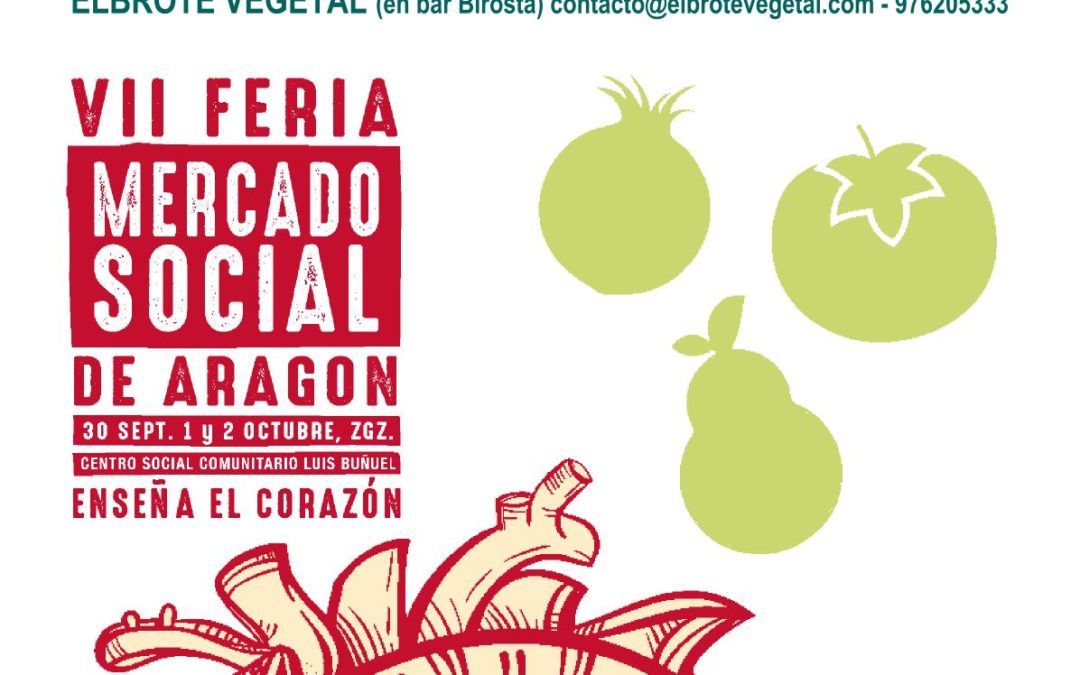 II Concurso de tapas veganas – VII Feria del Mercado Social Aragón 2016