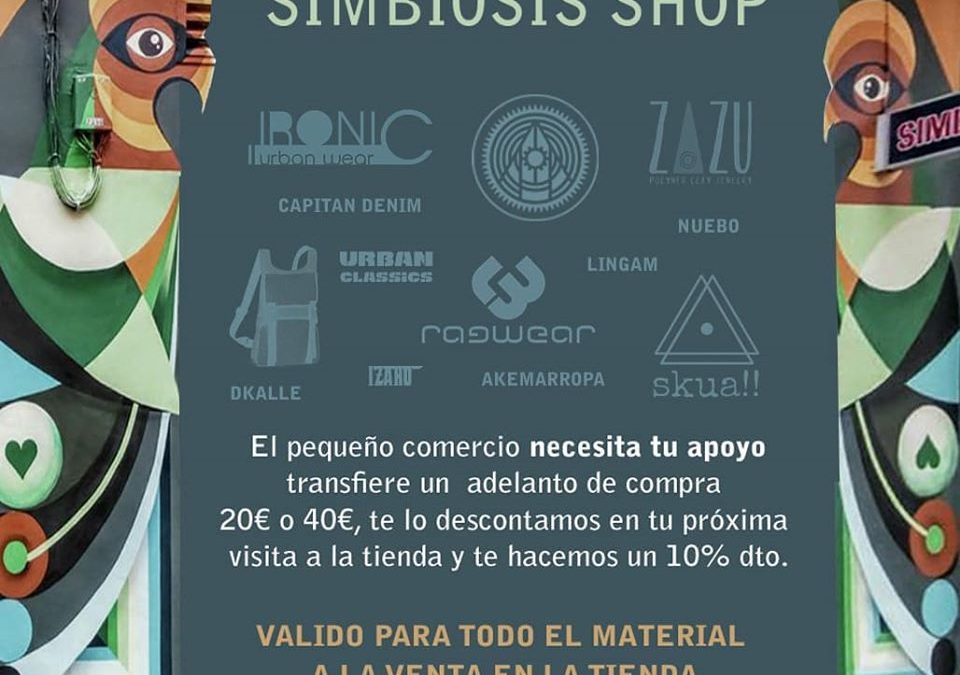 Apoya a Simbiosis Shop, apoya al pequeño comercio.
