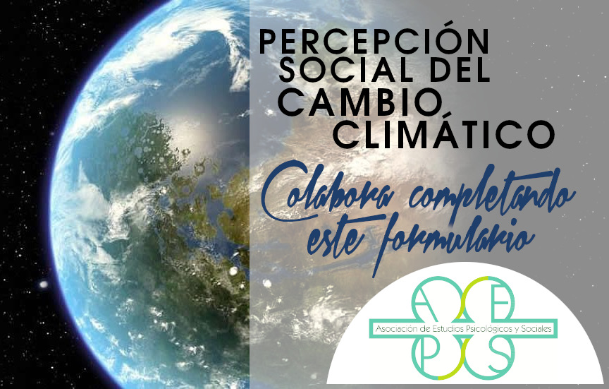 Participa en este cuestionario sobre la percepción social del cambio climático