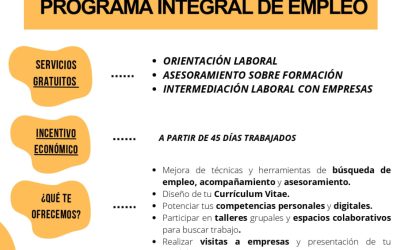 PROGRAMA DE EMPLEO – TIEBEL – PRO-IN + 52