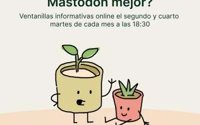 Ventanillas informativas para mudarse a Mastodon